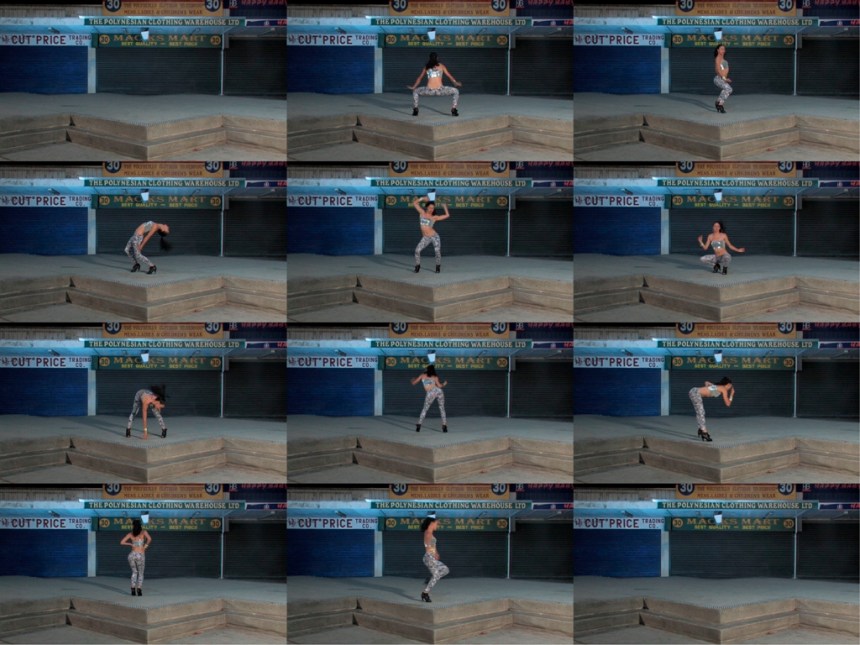 Otara At Night by Rebecca Ann Hobbs