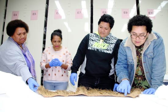 Visiting Auckland Museum store room, photograph by Sangeeta Singh